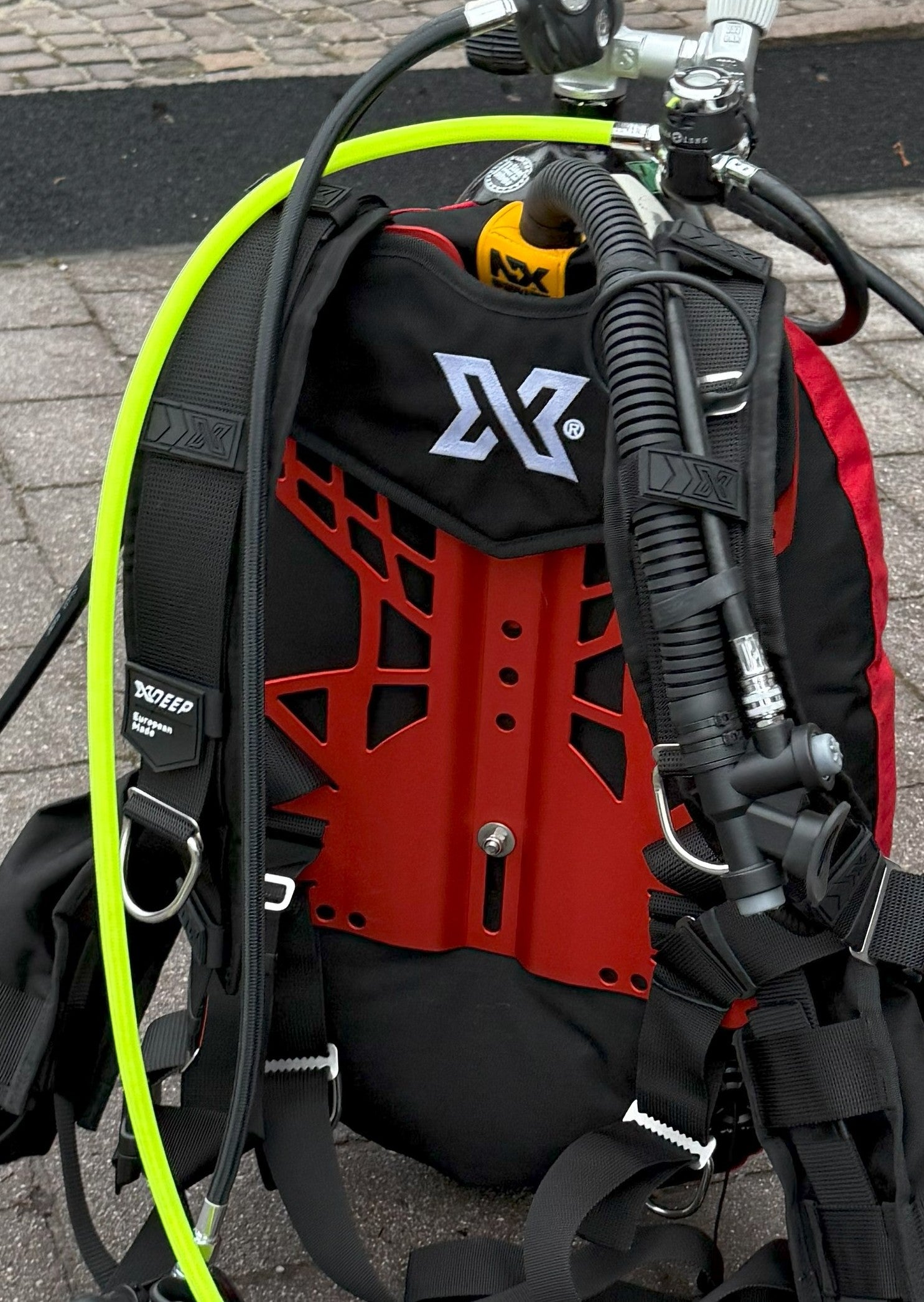 selected diving equipment