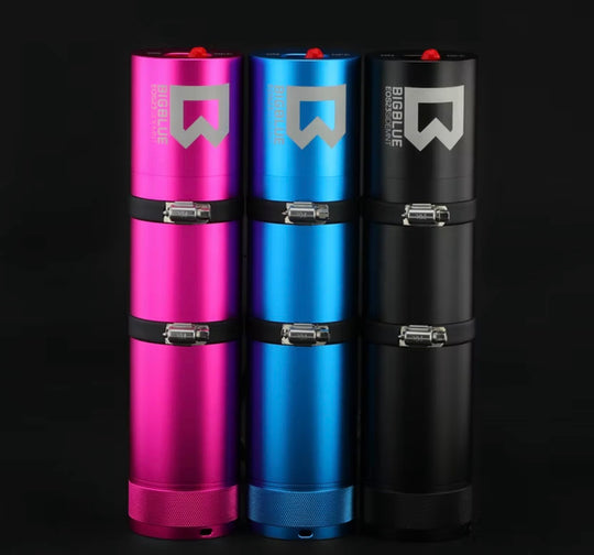 Bigblue Akkutank mit 2-fach EO Cord