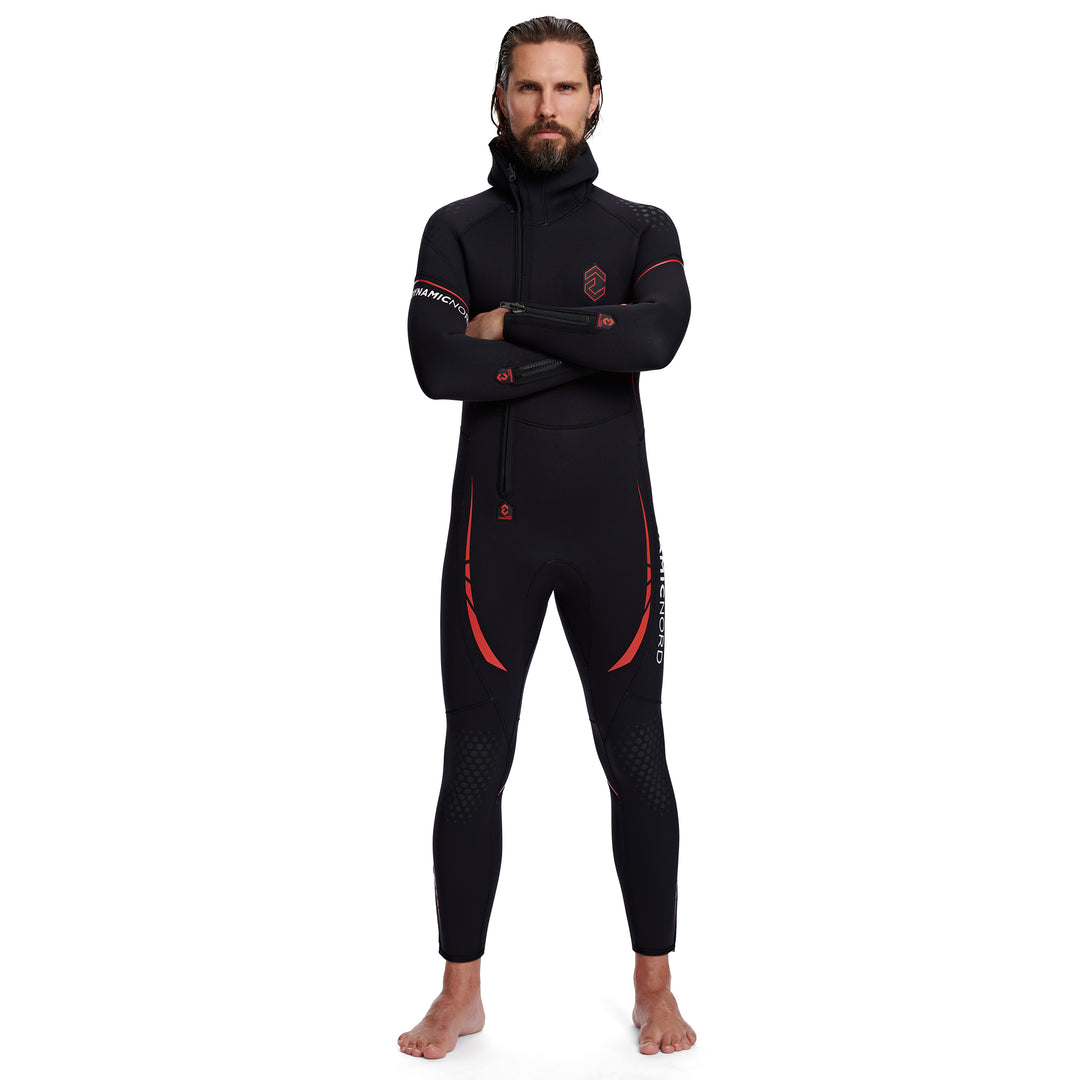 DynamicNord Men SL-71-H Wetsuit hooded 7mm progressiv