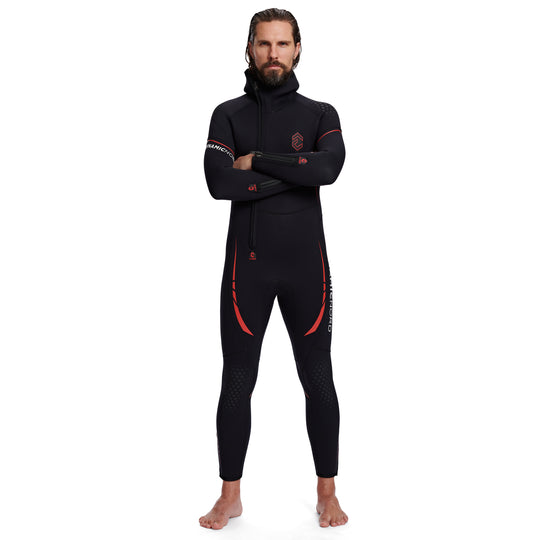 DynamicNord Men SL-71-H Wetsuit hooded 7mm progressiv